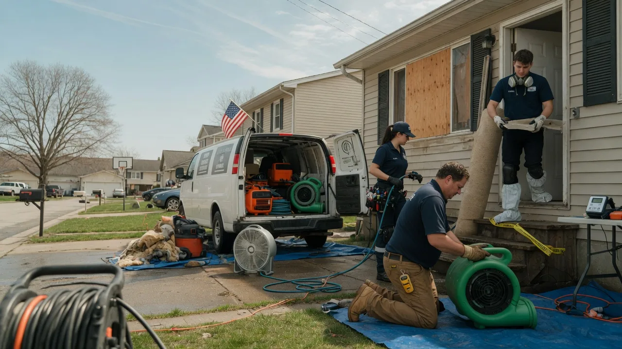 Water Damage Restoration in Solon, ME near me